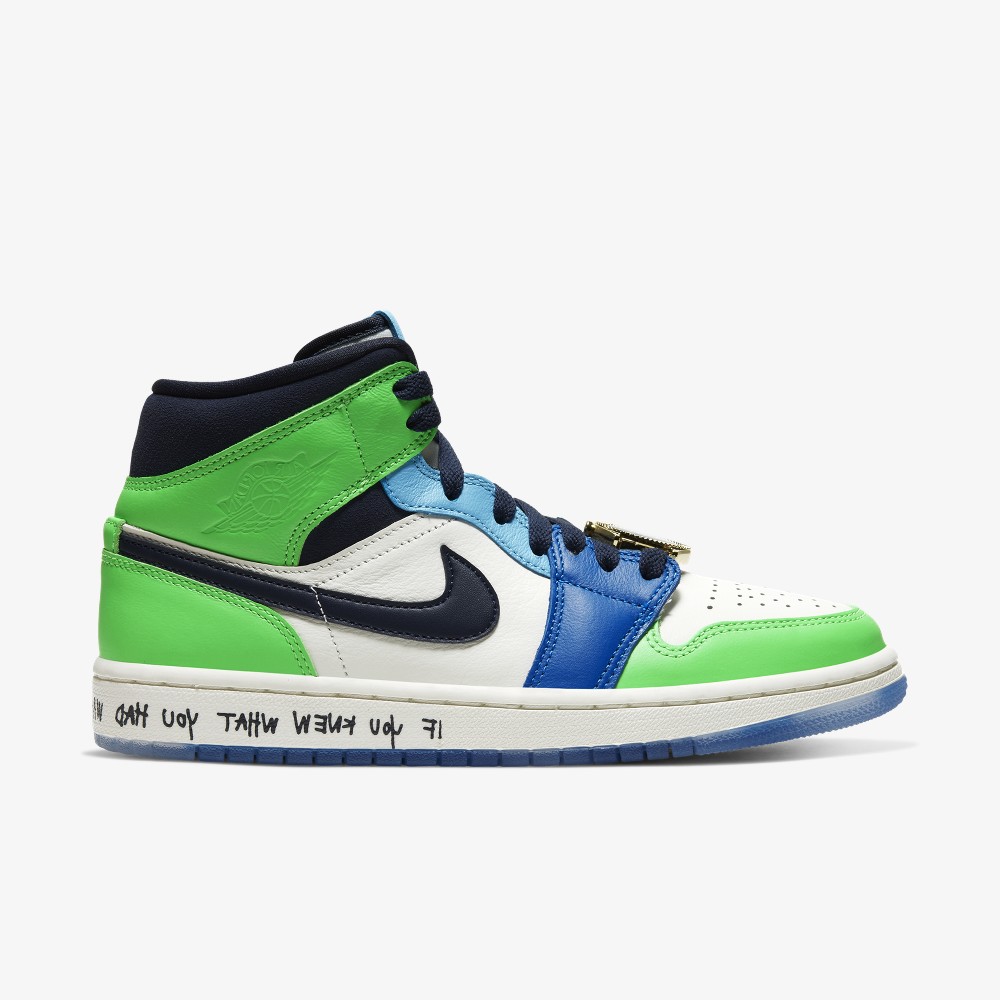 ec melodi カラビナ Melody Ehsani x Air Jordan 1 Mid | CQ7629-100 | Grailify